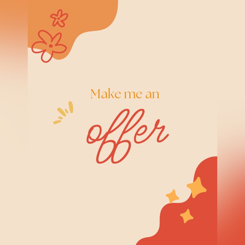 Make a reasonable offer or bundle to save $
